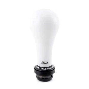 Hybrid Racing 130R Shift Knob & Shift Boot Collar - White & Black - M12x1.25MM - Bild 1 von 1