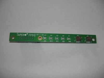 Front Panel FP512 für Supermicro SC512 Rack - Bild 1 von 2