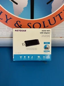 NETGEAR WNA3100-100ENS Adattatore USB WiFi con cavo e dock desktop (NUOVO, SIGILLATO) - Foto 1 di 3