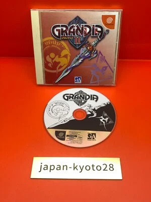 GRANDIA II DC GAME ARTS Sega Dreamcast Spine From Japan - Image 1 of 4