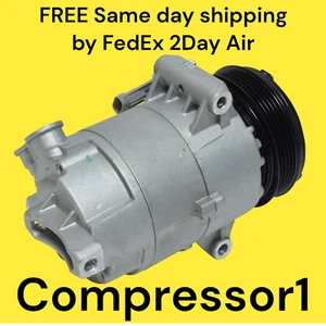 AC Compressor For 2007 2008 2009 2010 2011 2012 Chevy Malibu 2.2L 2.4L - Picture 1 of 3