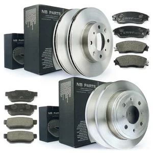 Bremsscheiben Bremsbeläge vorne hinten für Honda CRX II ED9 1.6 i 16V Civic 4 - Bild 1 von 2