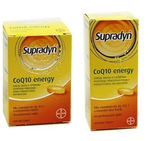 Supradyn CoQ10 Energy tablets vitamins B C Magnesium minerals food supplement - Picture 1 of 3
