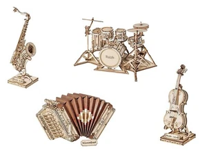 Rompecabezas 3D hágalo usted mismo - instrumentos musicales variados - Imagen 1 de 28