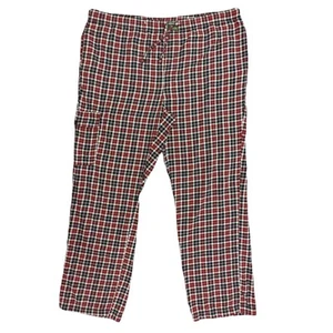 Eddie Bauer Pajama Pants Men Size L Inseam 30" Lounge Pants Sleepwear Plaid - Picture 1 of 12