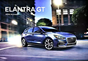 CATALOGO BROCHURE VENDITA HYUNDAI ELANTRA GT 2019 ~ 12 PAGINE ~ 11,75" X 8,5" - Foto 1 di 11