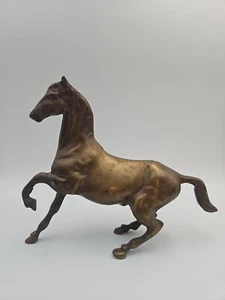 Vintage Brass Horse Figurine Statue - Picture 1 of 11