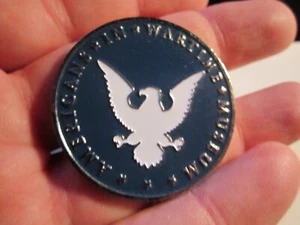 AMERICAN WARTIME MUSEUM VOICES OF FREEDOM CHALLENGE COIN 1.75" BBA-23D - Picture 1 of 2