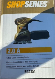 shop series finishing sander 1/4 sheet 2.0 A RC4151 120V - Picture 1 of 5