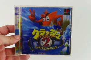 Crash Bandicoot 2 PS1 Playstation 1 Japan Import N.Mint/Fair US SELLER - Picture 1 of 5