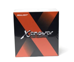 SEALIGHT X1 9005 HB3 9006 HB4 LED Headlight Bulbs Kit White High+Low Beam SEALED - Bild 1 von 8