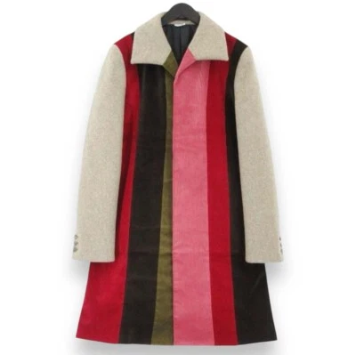 Abrigo Chaqueta Pana Hombre COMME des GARCONS Talla S Beige Multicolor Foto 1 de 4