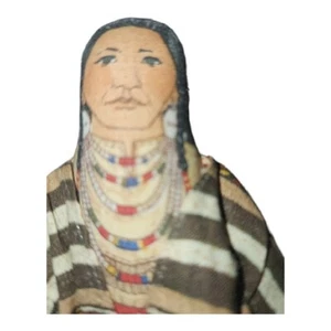 Chief Joseph Famous Americans Hallmark Collectible Cloth Doll Feb 1979 Vintage - Picture 1 of 5