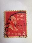Wysyłka ze Stanów Zjednoczonych 2 centy, John Adams, stemplowane, 1938