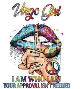 Virgo Girl Vinyl transfer (SALE) - Picture 1 of 1