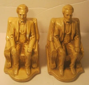 FERMALIBRI vintage LICOLN in gesso Melrose Ware 1 OTTIMO altro MOLTO BUONO!!! - Foto 1 di 6