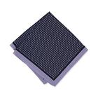 Alfani Mens Geometric Dot Purple Pocket Square