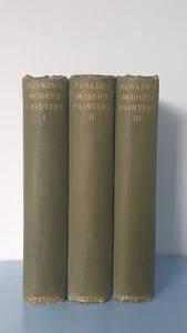 Modern Painters by John Ruskin - Hurst & Company - 3 Volume Set - Imagen 1 de 10