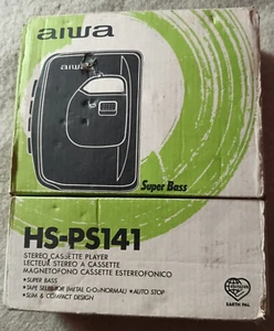 Walkman Aiwa HS-PS141 Cassette Player Nuovo in scatola - Imagen 1 de 9