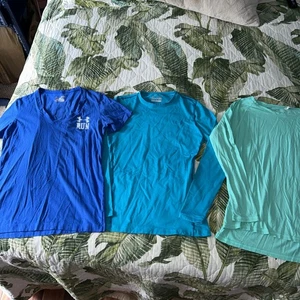 Paket 3 Damen Under Armour Oberteil Shirt lang KURZARM Fitness Laufen Coldgear - Bild 1 von 11