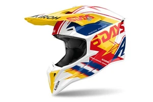 Offroad-Helm Airoh WRAAAP 6DAYS SPAIN 2024 Gloss - Picture 1 of 4