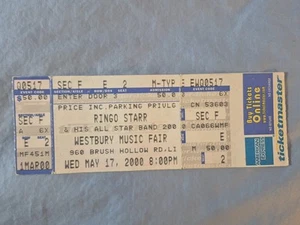 May 5-17-00 2000 RINGO STARR Allstar Band Ticket Stub Westbury Music Fair - Picture 1 of 2