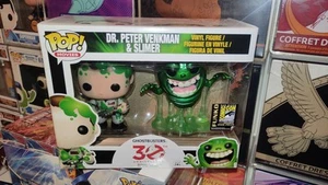Pop Funko 2pack Ghostbuster Dr Peter Venkman & Slimer Sdcc 2014 2500 PCS - Imagen 1 de 6