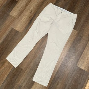 Pantalone Vineyard Vines Fairway kaki chiaro uomo taglia 36x32 golf macchiato  - Foto 1 di 8