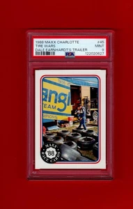 1988 Maxx (Char)  #45 Tire Wars with Dale Earnhardts Trailer PSA 9 Mint $$$$ - Picture 1 of 2