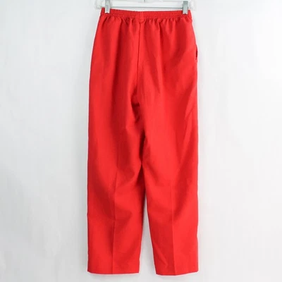 Blair Red Elastic Waist Pull-On Pants Women's Size 8PS - Good Condition - Image 1 of 4