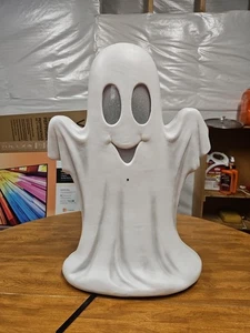Saisonale Visionen Halloween Geist Blasform beleuchtetes Gesicht eindringliche Geräusche Bewegung - Bild 1 von 2
