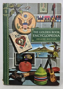 Vtg '59 Golden Book Encyclopedia Vol 15 Hardcover Bertha Morris Parker Deluxe Ed - Bild 1 von 7