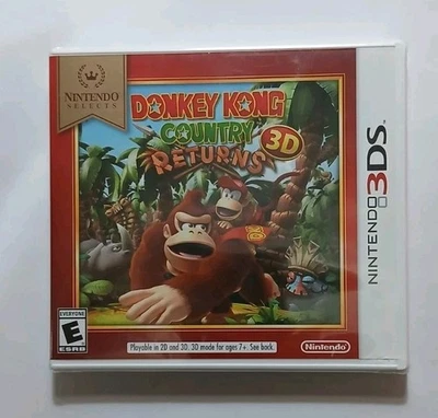 Brand New - Donkey Kong Country Returns 3D (Nintendo 3DS) Factory Sealed - Image 1 of 4