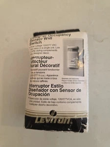 Leviton Photoelectric Switch P/N 091- ODS15-IDI (6768-I) IVORY NIB  - Picture 1 of 8