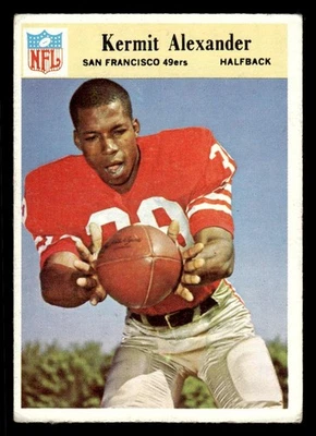 1966 PHILADELPHIA KERMIT ALEXANDER 171 VG FOOTBALL SAN FRANCISCO 49ERS - Image 1 of 2