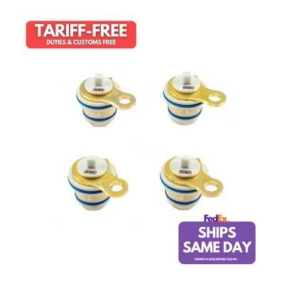 Melling MEP-337, Set of 4 Natural Plastic Block Plug Kit - Fits Dodge Hemi Engin - Image 1 of 4