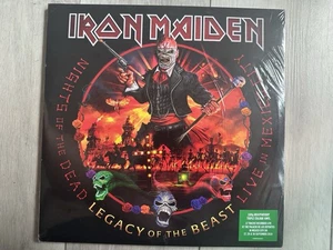 Iron Maiden Nights of the Dead,Legacy of the Beast:LiveTriple color vinyl Sealed - Picture 1 of 3