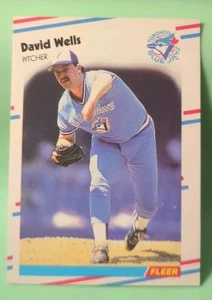 1988 Fleer Update - David Wells #U-69 (RC) - Toronto Blue Jays  - Picture 1 of 2