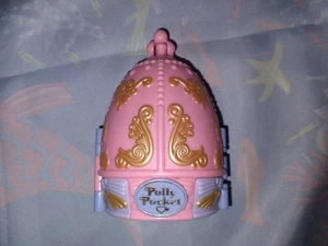 Polly Pocket Bluebird Toys 1996 Sparkle Ballerina Light Pink Compact  - Bild 1 von 11