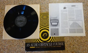 AUDIO OBSTACLE COURSE Trackability Test Record SHURE V-15 Vinyl LP EX w/insert - Foto 1 di 9