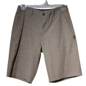 O'Neill Reserve Slub Hybrid Khaki Walk Short Uomo Taglia 27 - Foto 1 di 10