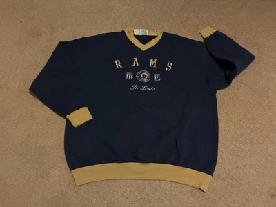 Sudadera Suéter Vintage Años 90 Lee Sport St Louis Rams 2XL Para Hombres Bordada NFL Foto 1 de 4