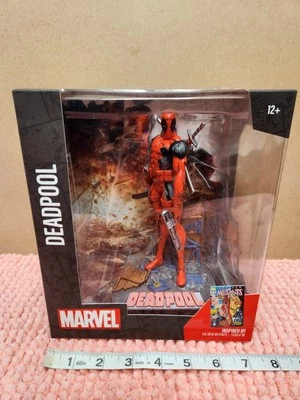 Figura McFarlane Marvel "Deadpool" (Nuevos Mutantes Edición #98) Figura Escala 1:10 NUEVO Foto 1 de 4