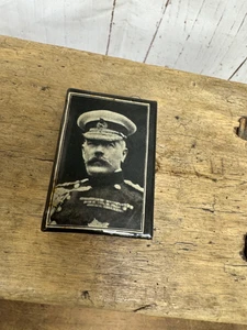 WW1 c1916 Lord Kitchener In Memoriam Matchbox Cover - Picture 1 of 5