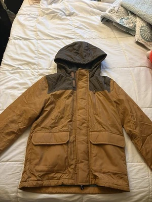 Boys OSH KOSH Winter Jacket, Fleece Lined, Full Zip Hood, Size 14 - Image 1 of 4