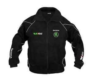New Skoda vRS Sport Fleece Jacket auto motor fan enthusiast, embroidered wear - Picture 1 of 3
