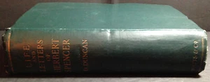 Das Leben und die Briefe von Herbert Spencer von David Duncan, 1908 Methuen & Co, 1. Aufl. - Bild 1 von 8