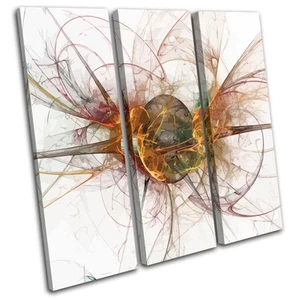 Funky Design Abstract TREBLE CANVAS WALL ART Picture Print VA - Picture 1 of 1