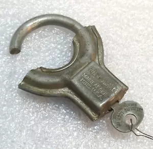 Vintage Working With Key Sterling Jr Lock Minneapolis, MN Made in USA - Picture 1 of 3