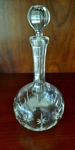 Antique Vintage Victorian Fine Cut Liquer Decanter - Picture 1 of 13